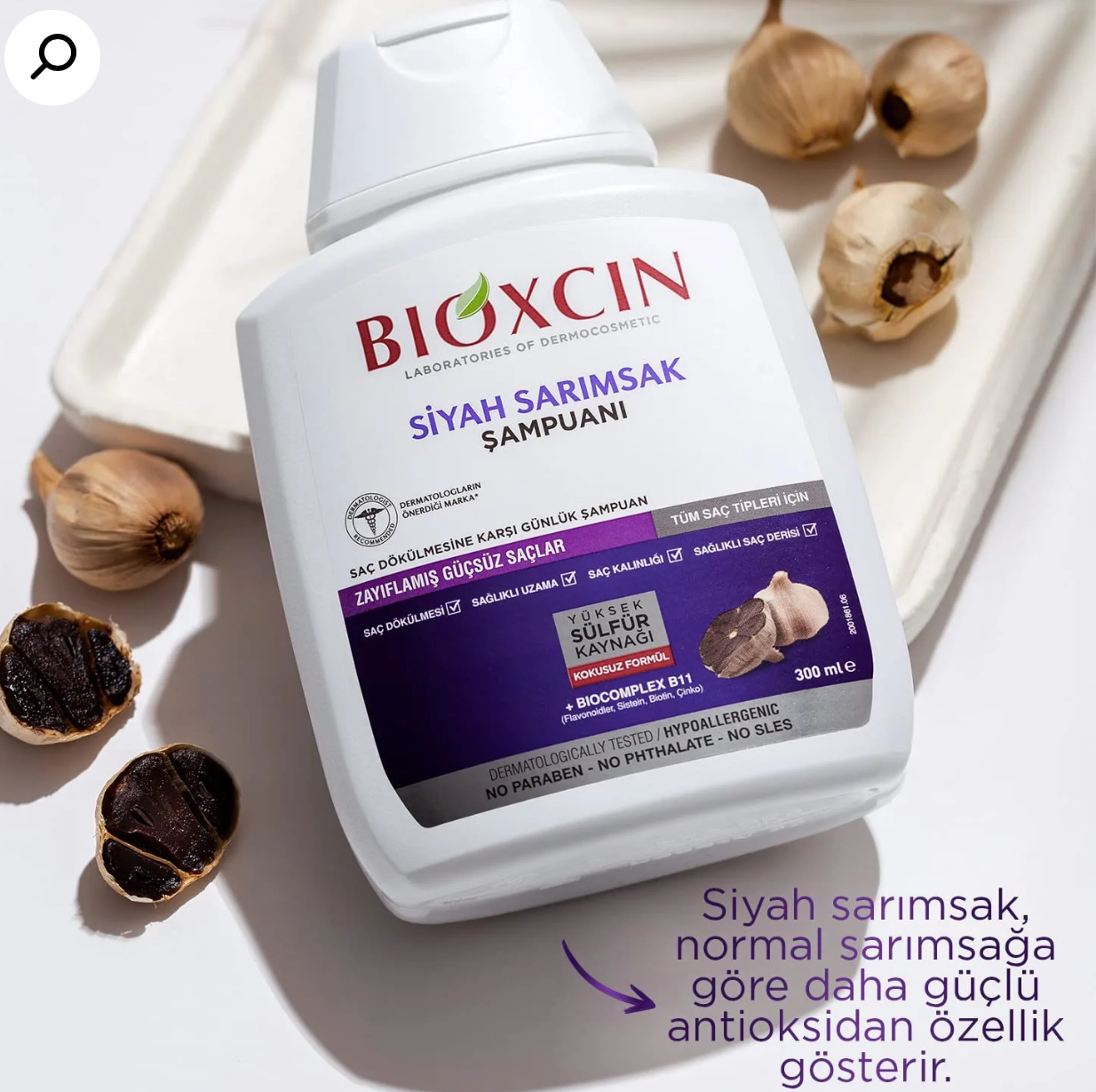 شامپو سیر سیاه بیوکسین